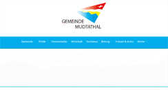 Desktop Screenshot of muotathal.ch